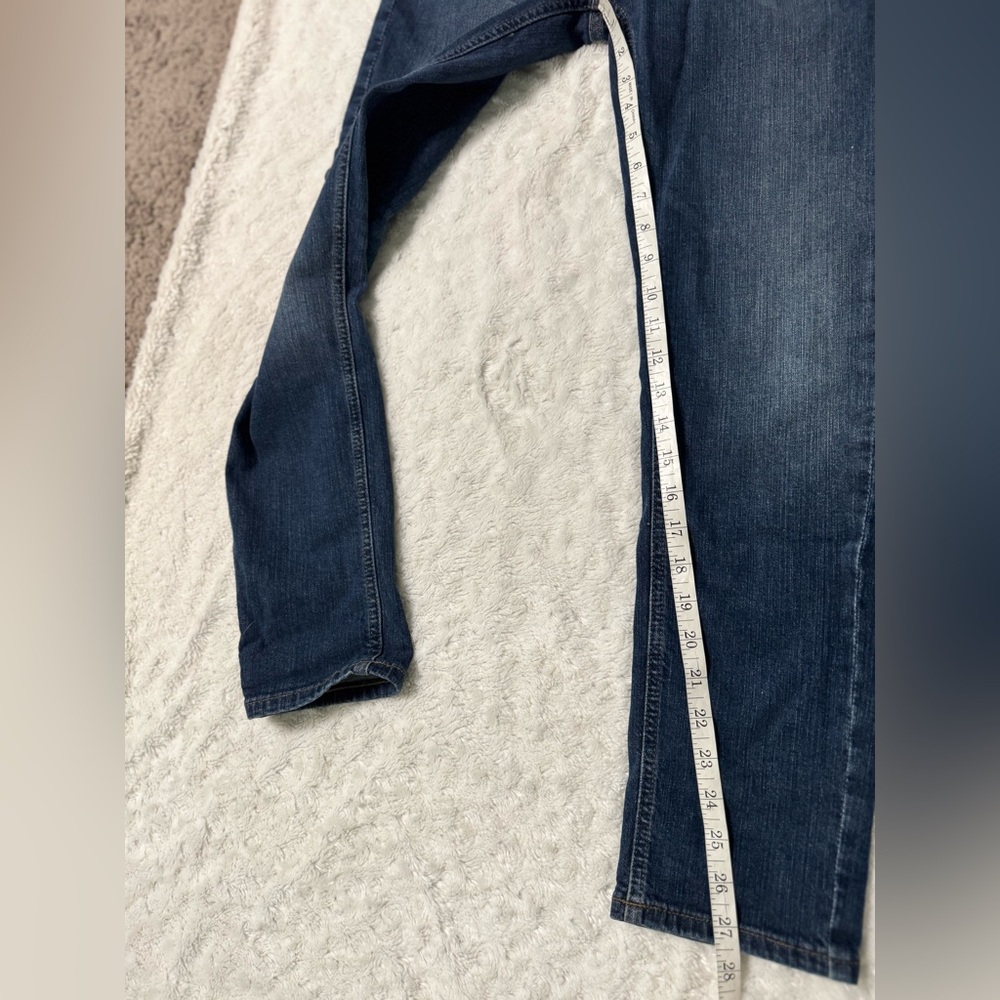 BANANA REPUBLIC GIRLFRIEND MID-RISE Dark Wash Jeans - Picture 9 of 10